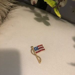 Swarovski crystal pin